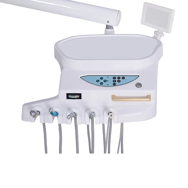 High quality dental chair High configuration with filter Ceramic spittoon Dental equipment 5
