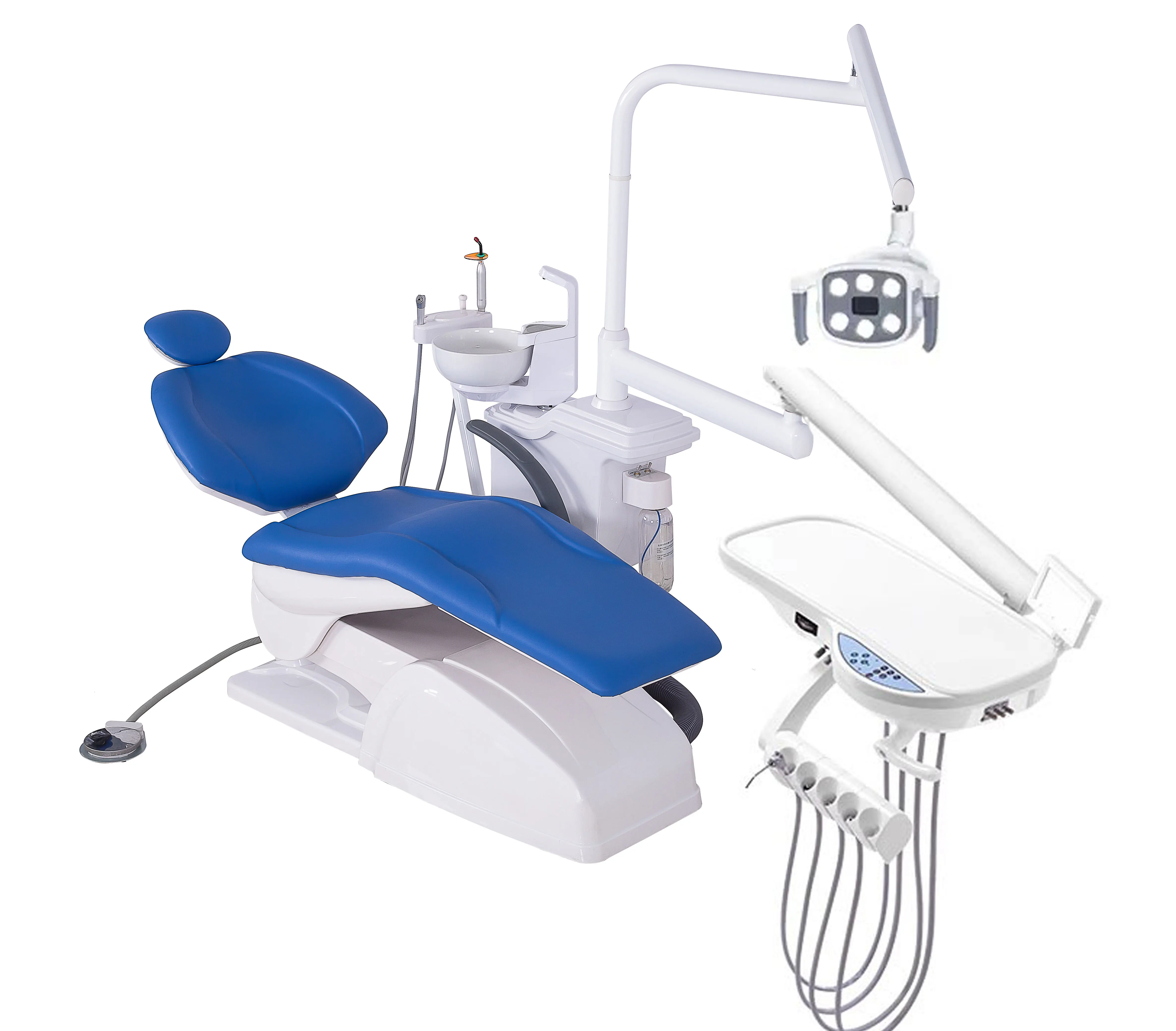 Fusion Portable Operator Spittoon Dental Chairs and Dental Equipment with eronomic Patient Chair 3