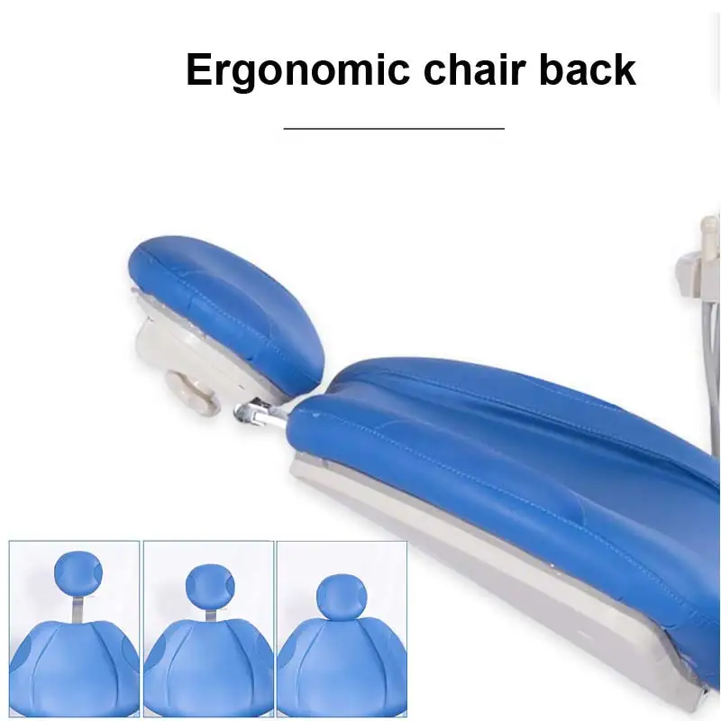 180° Dental Clinic Equipments Machine Complete Set Surgery Dental Chair with eronomic patient Chair 5