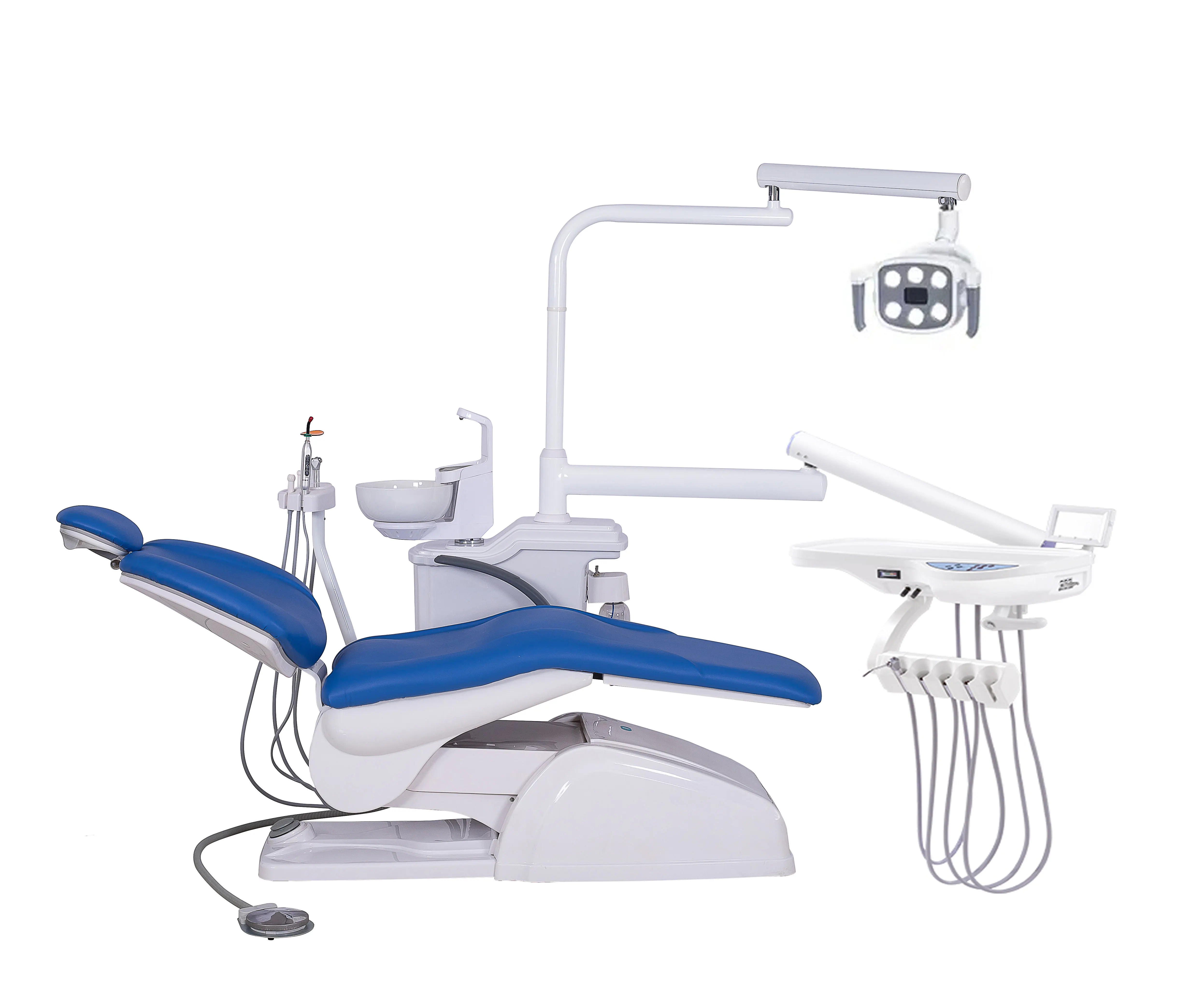 Fusion Portable Operator Spittoon Dental Chairs and Dental Equipment with eronomic Patient Chair 2