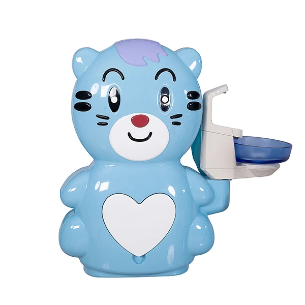 Low-priced children's dental chair innocent cute removable tool tray two-color light 3