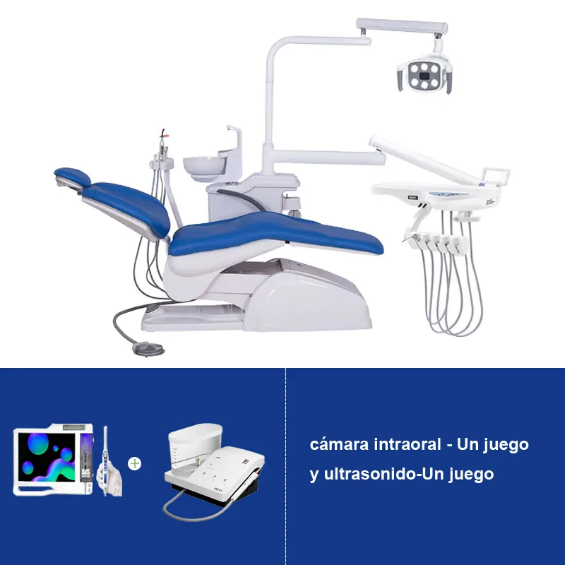 Dental Chair Foshan High Quality Dental Equipment Led Light Electricity Turbine Dentist Dental Unit Chair 5