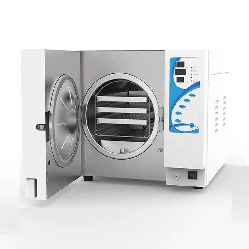 High Quality Dental Sterilizer Autoclaved Class N Sterilization Equipment Dental Clinic Laboratory Equipment 23L 4