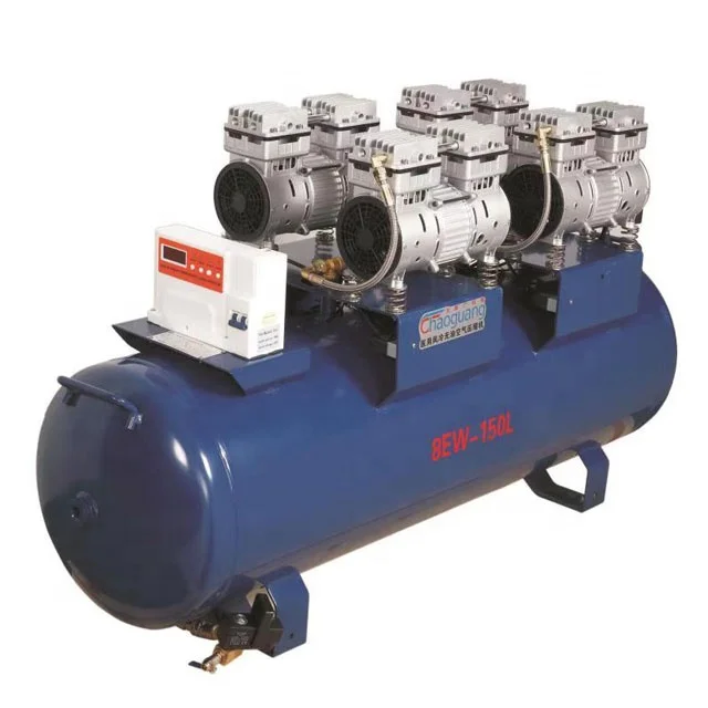 220V Dental Air Compressor dental chair spare parts Silent Oil Free Air Compressor 32L 0.8 Bar 2