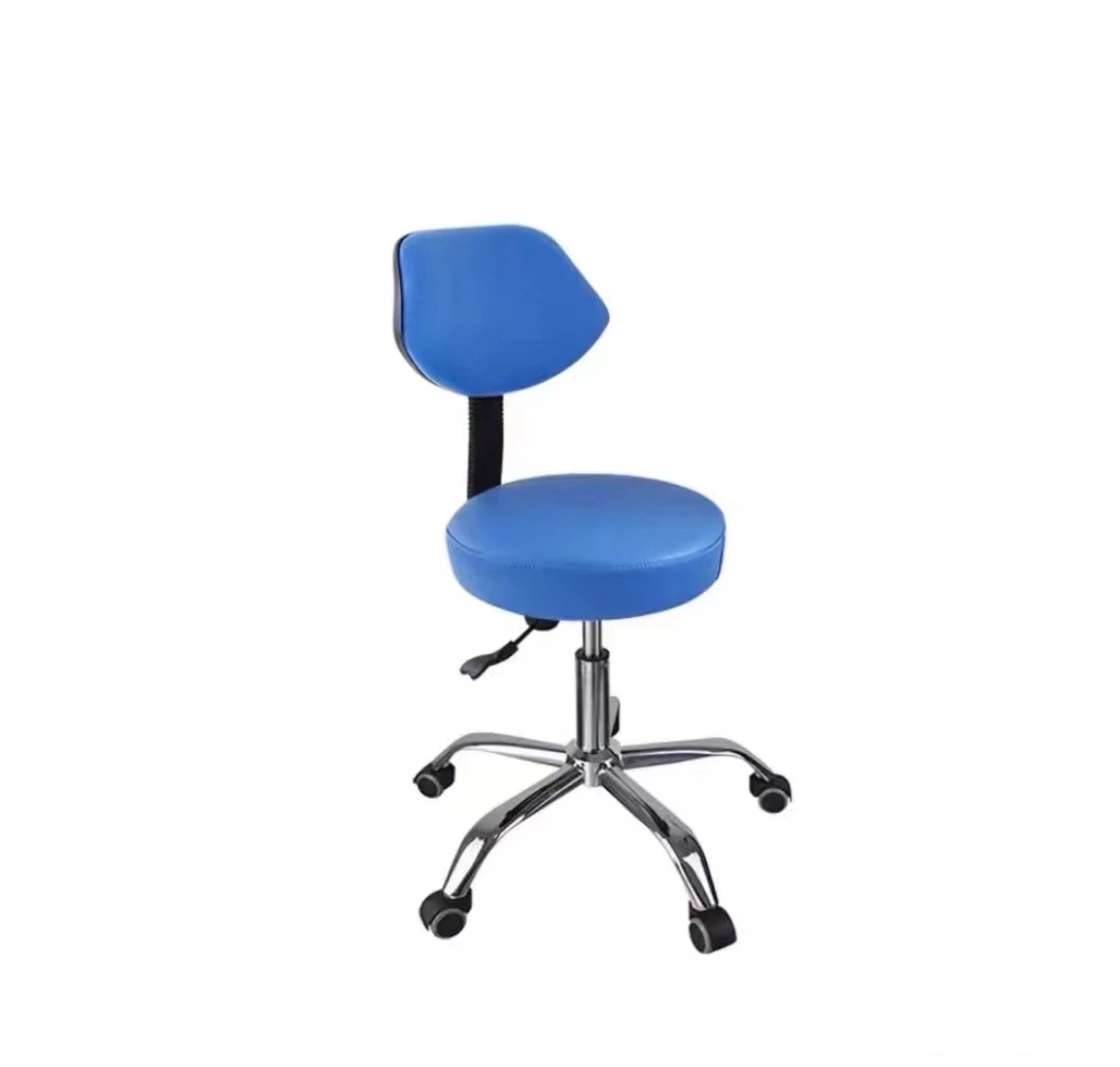 Dentist chairs Dental chairs supporting leather cushions Metal foot