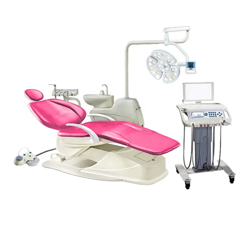 Dental equipments Assembly Light Camera Luxury Dental Chairs Set 3
