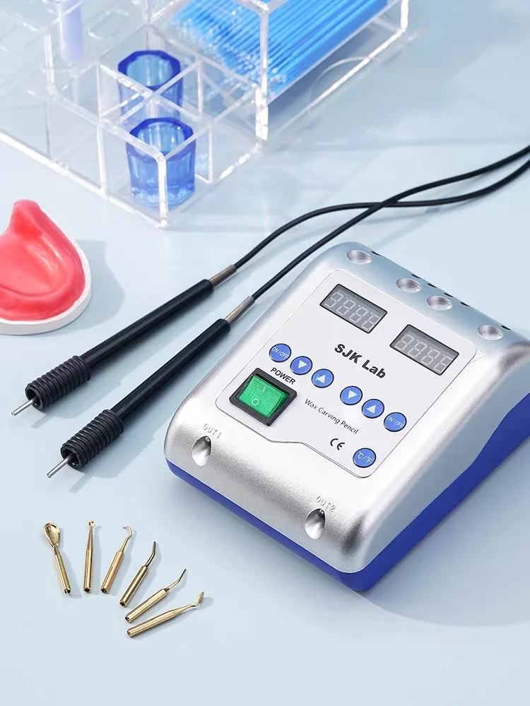 Dental electric wax knife carving knife double pen dental equipment 2