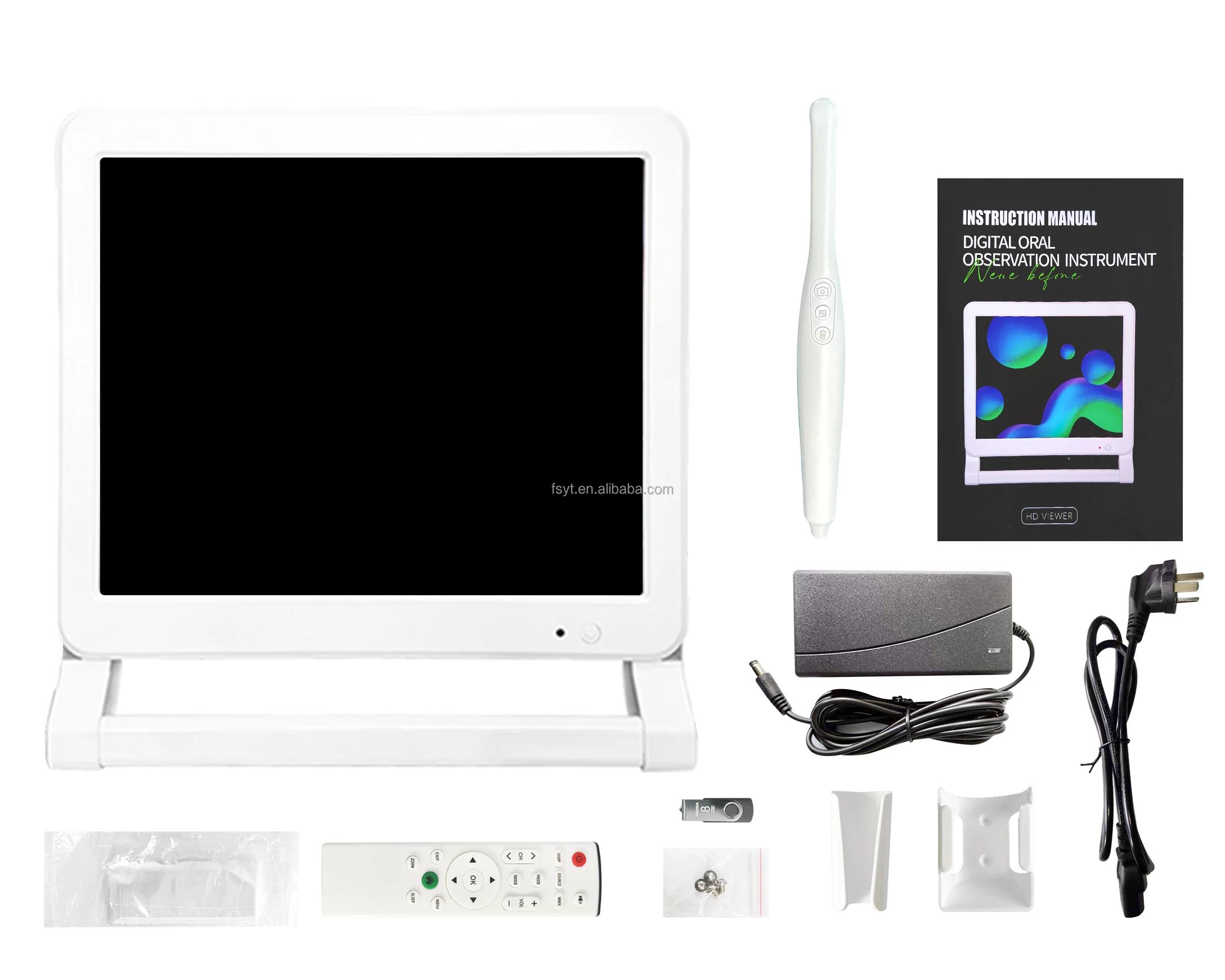 Dental endoscope with 17 inch monitor Wifi Handheld Portable Dental Camera Intraoral Endoscope Intra Oral Camera 3