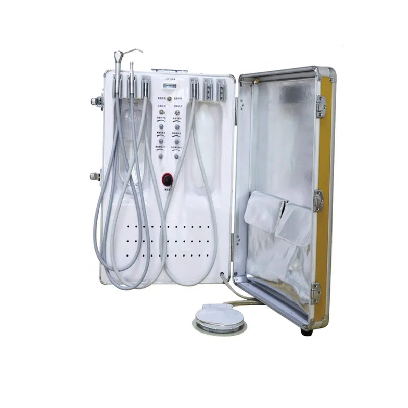 Hot sale complete set of dental mobile turbine pneumatic engraving machine with scaler dental handpiece light curing equipment 5