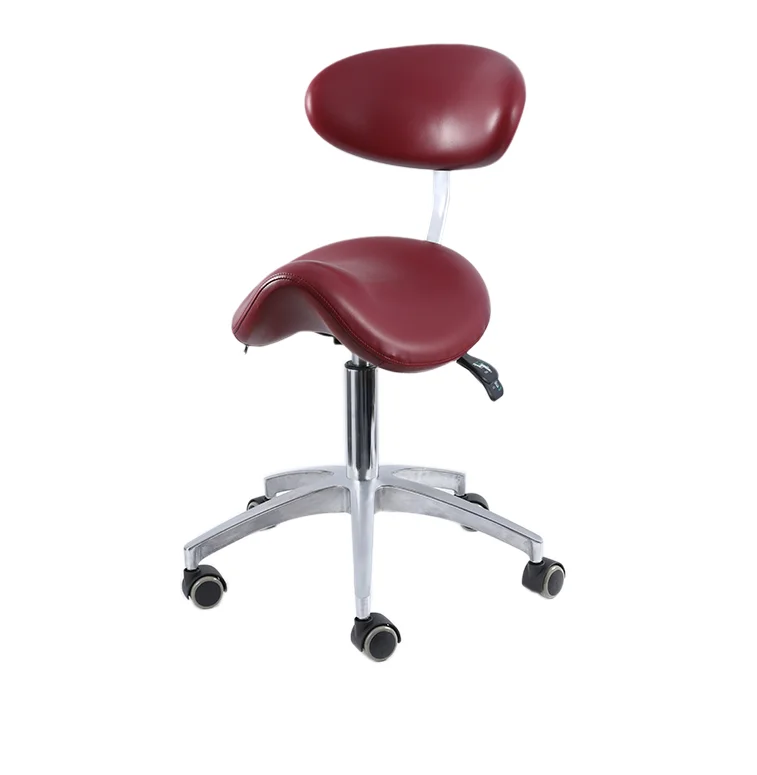 Factory Price Ergonomic Surgical Stool Dental Saddle Chair 4