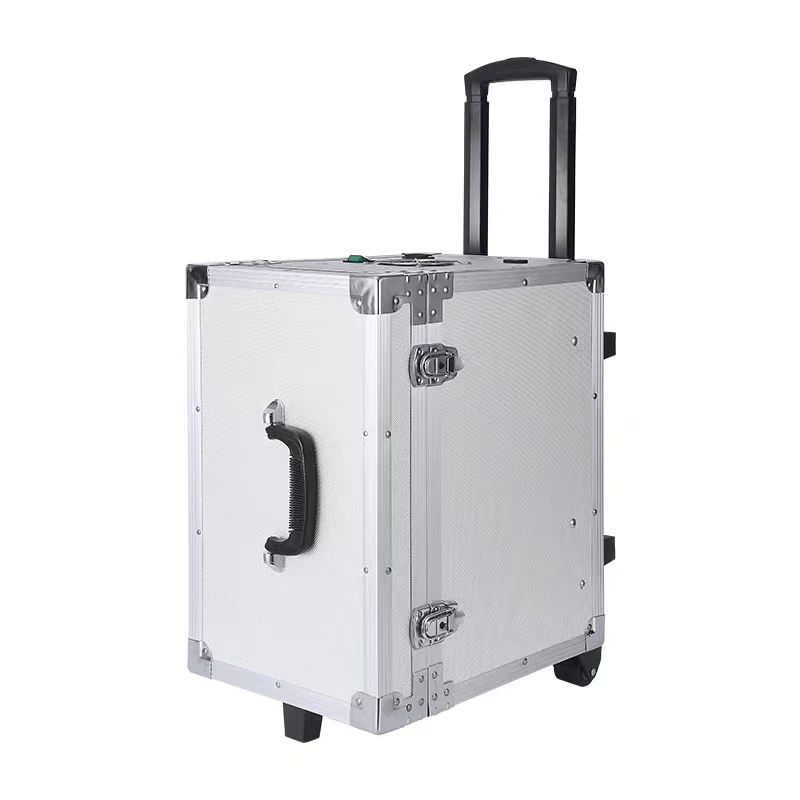Dental portable turbine box portable with air pump 3-way syringe suction 4